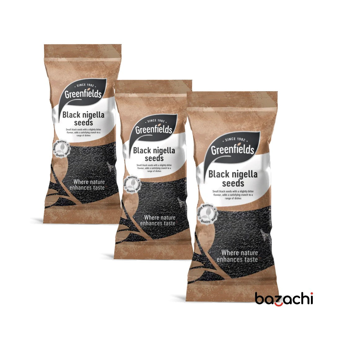 Greenfields Black Nigella Seeds 100g x 3