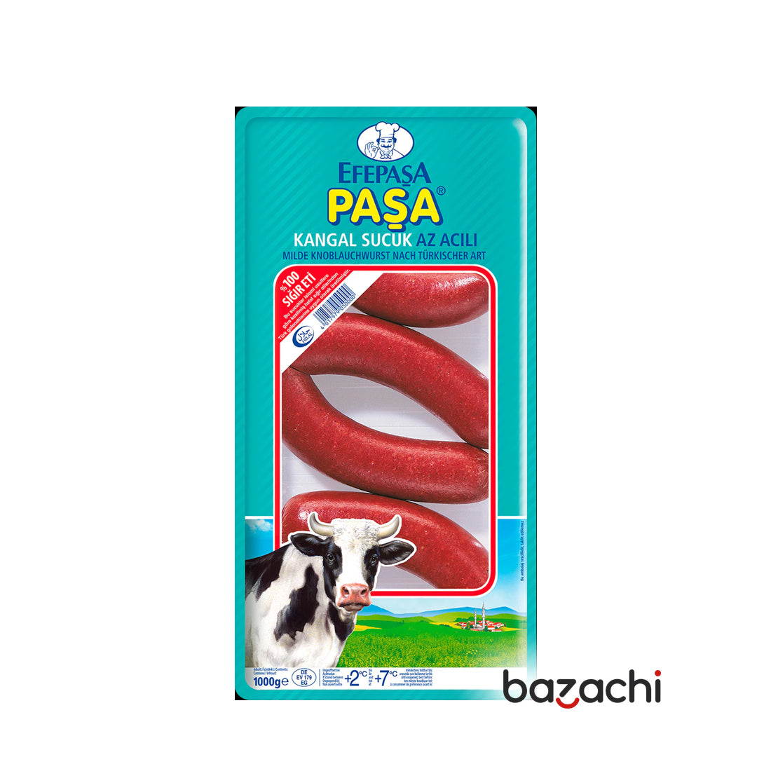 Efepasa Beef Sausage 100% (Kangal Sucuk), 1kg