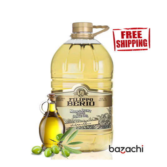 Filippo Berio Mild & Light Frying Olive Oil, 5L