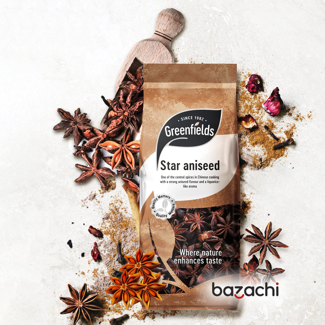 Greenfields Natural Whole Star Aniseed 50g x 3