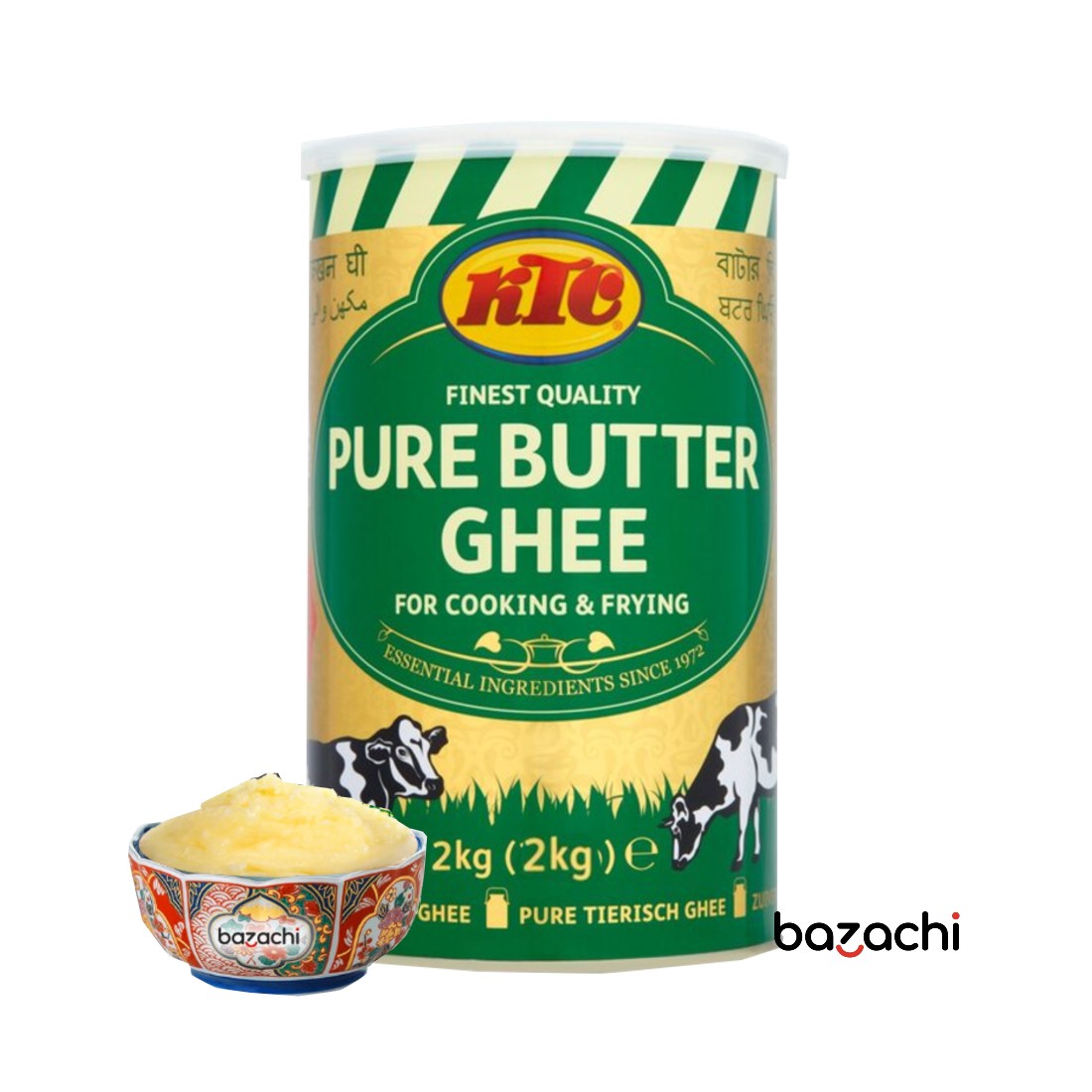 KTC 100% Pure Butter Ghee, 2Kg