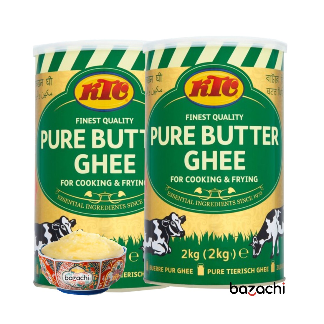 KTC 100% Pure Butter Ghee, 2Kg