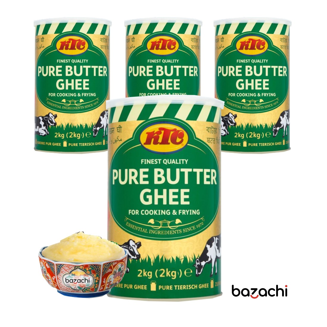 KTC 100% Pure Butter Ghee, 2Kg