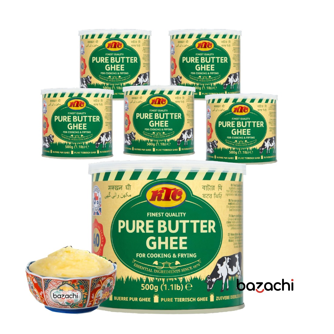 KTC 100% Pure Butter Ghee, 500g