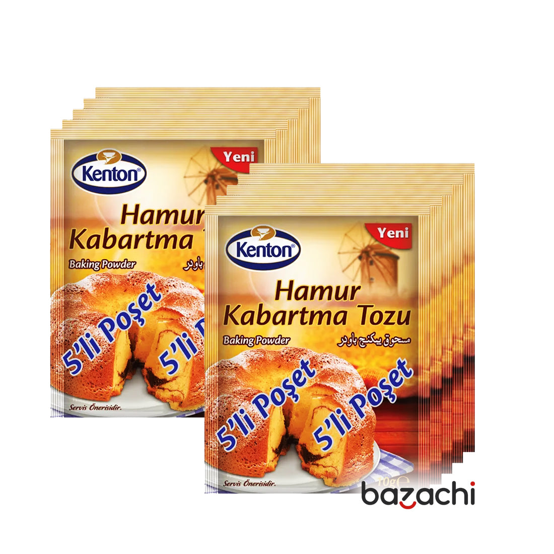 Kenton Baking Powder Kabartma Tozu 5x10g