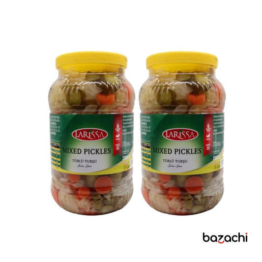 Larissa Mixed Pickles Vegetables (Karisik Tursu), 3000cc