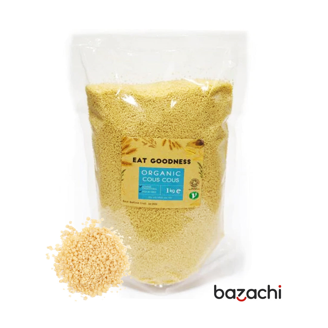 Naturally Grown Organic Couscous 1kg