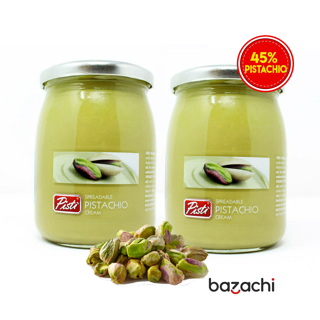 Pisti Sicilian Pistachio Cream Spread 600g
