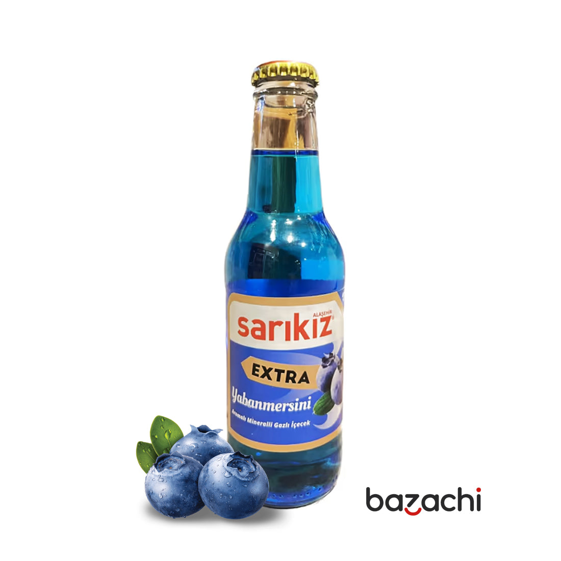 Sarikiz Extra Blueberry Mineral Water (Yaban Mersini) 200ml x24