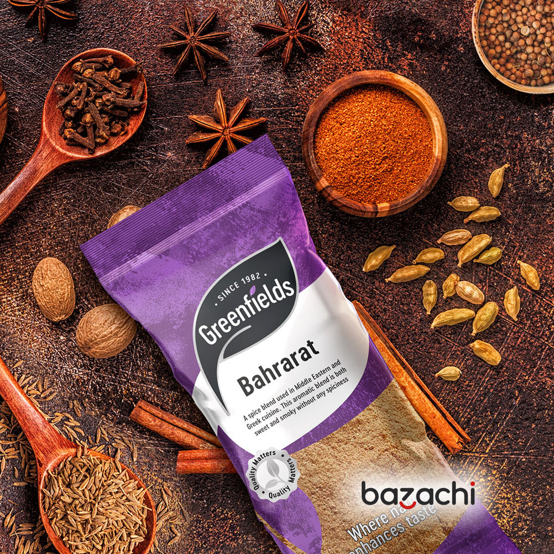 Greenfields Baharat Spice Blend 75g x 3