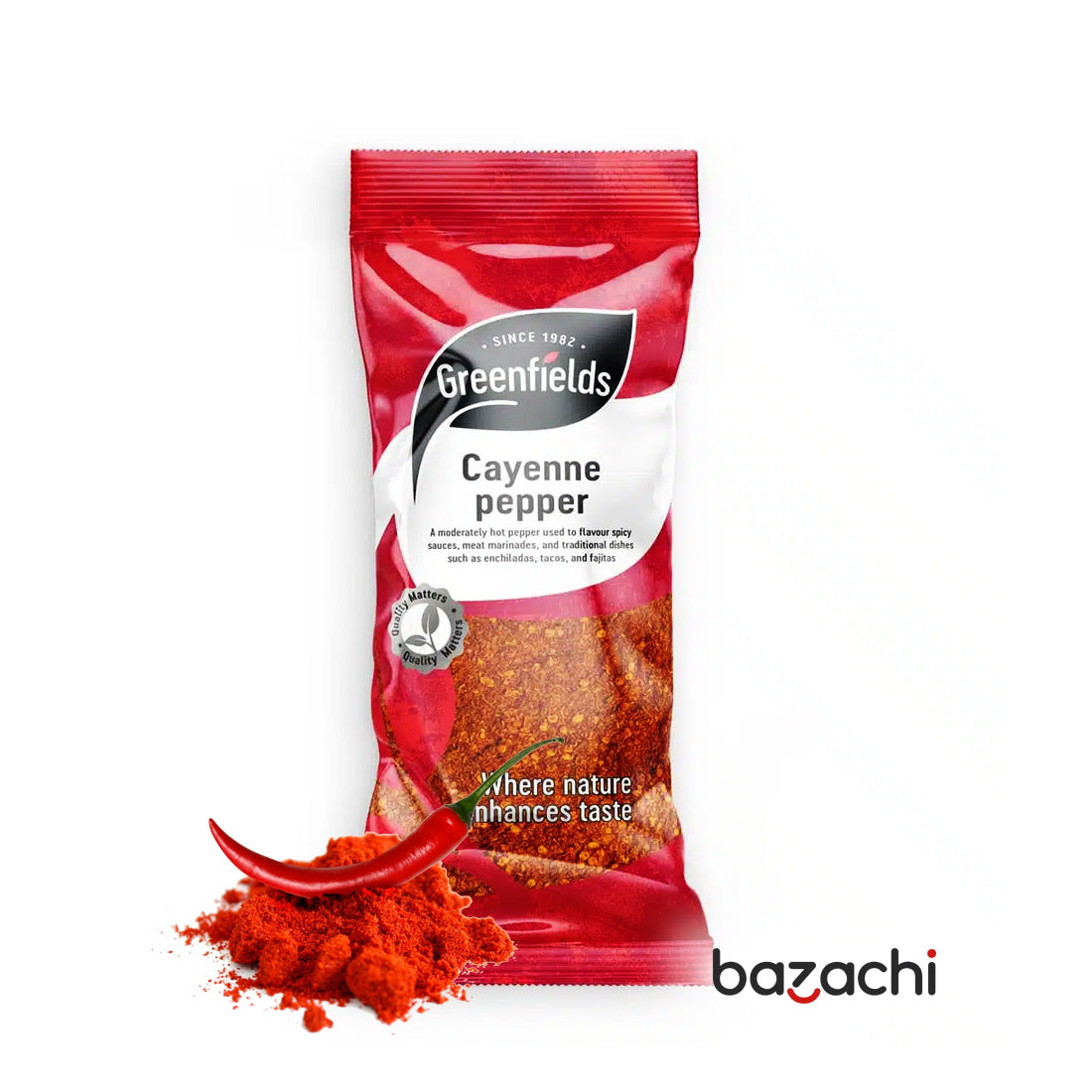 Greenfields Cayenne Pepper 75g bazachi