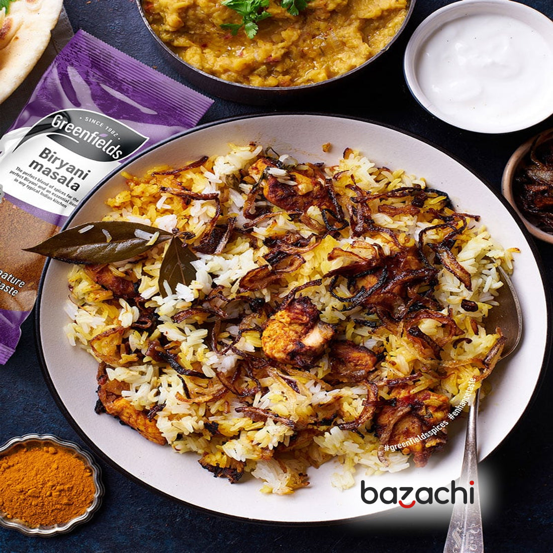 Greenfields Biryani Masala 75g x 3