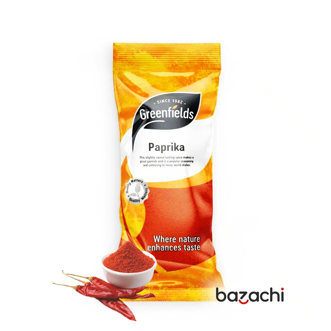 Paprika Powder (Spanish) 75g bazachi