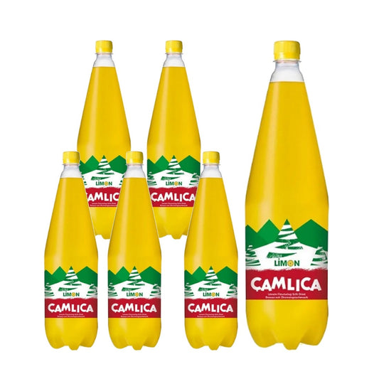Camlica Lemon Flavoured Carbonated Soft Drink, 1L