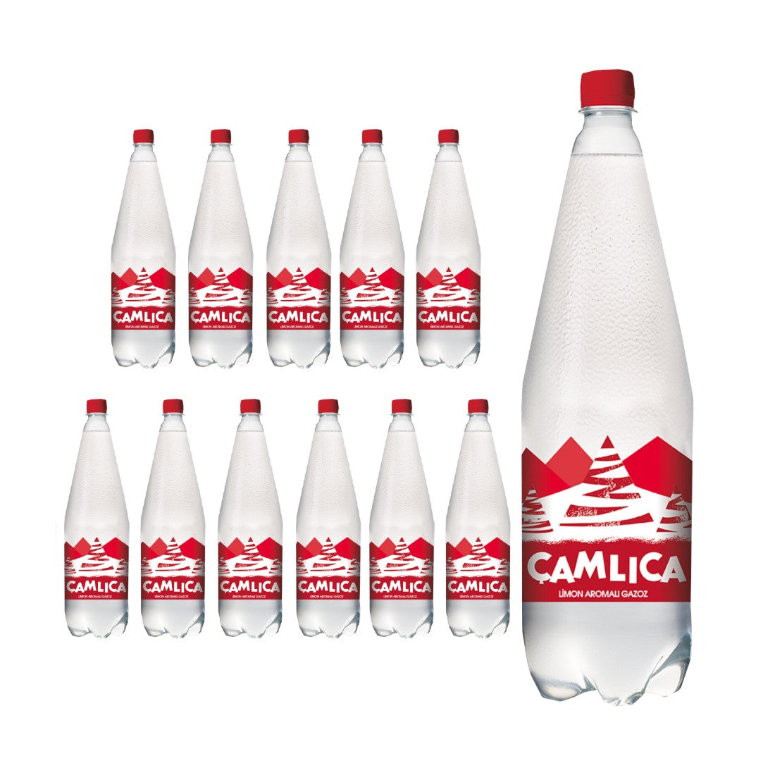 Camlica Lemon Aroma Plain Soda Drink (Sade Gazoz ), 1L