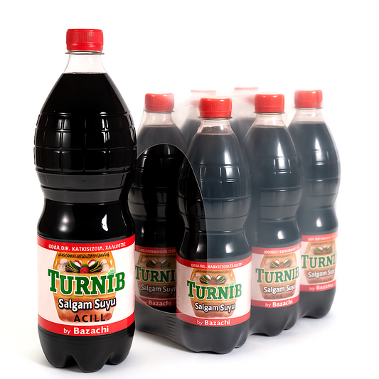 Turnip Juice Hot, Traditional Turkish Drink (Acili Salgam Suyu), 1L