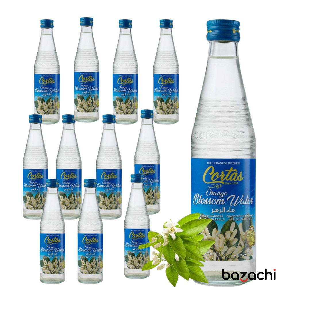Cortas Gluten Free Orange Blossom Water 300ml