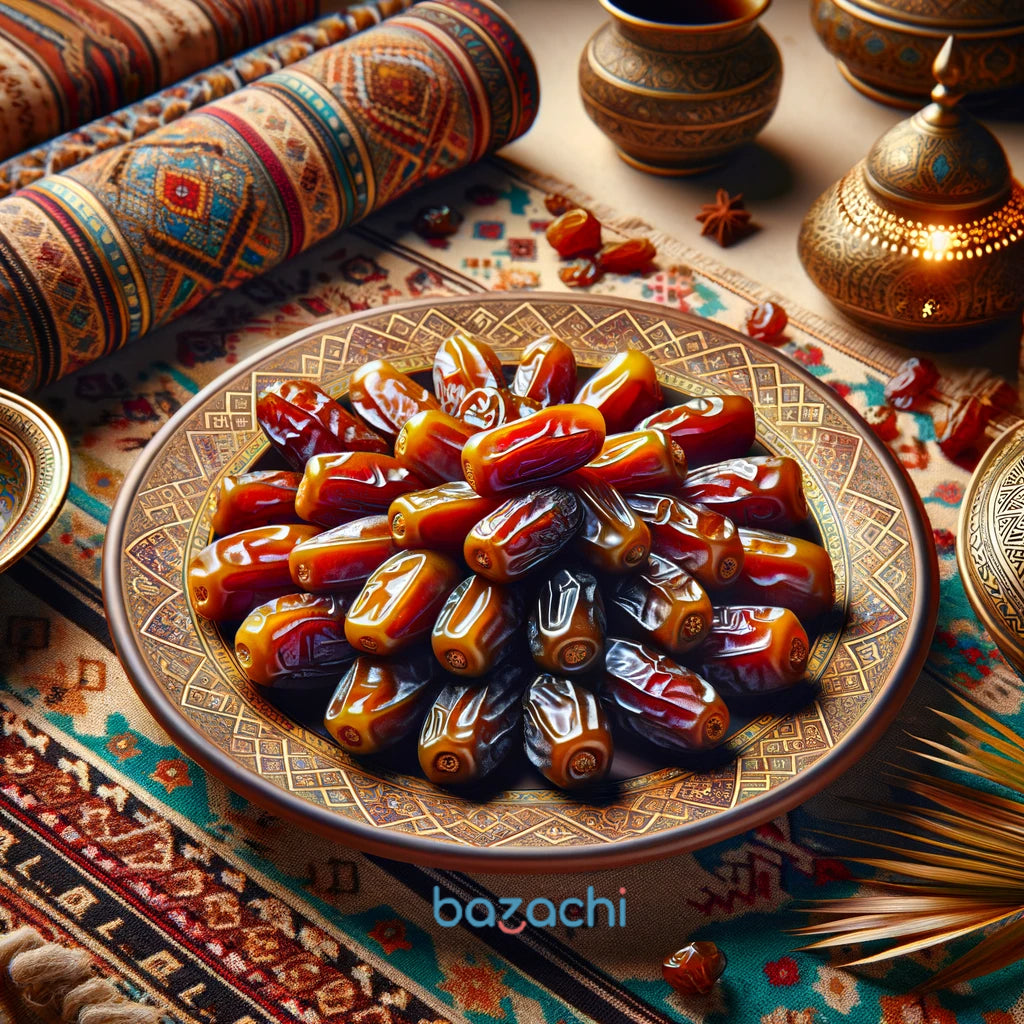 Golden Premium Tunisian Dates With Branches, 900g