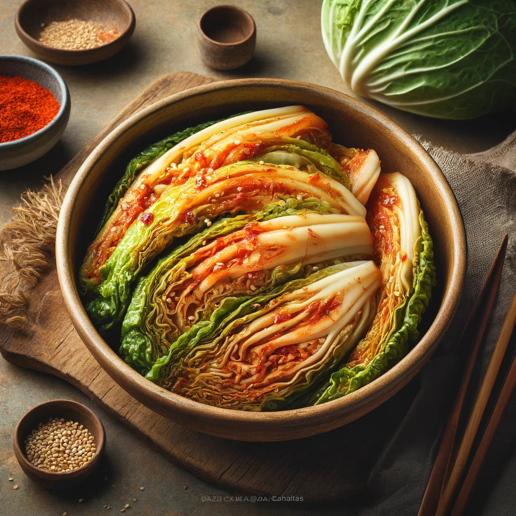 Jongga Naturally Fermented Kimchi Sliced Napa Cabbage, 1.5Kg