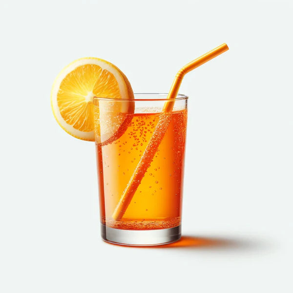 Camlica Orange Flavored Carbonated Soft Drink, 1L