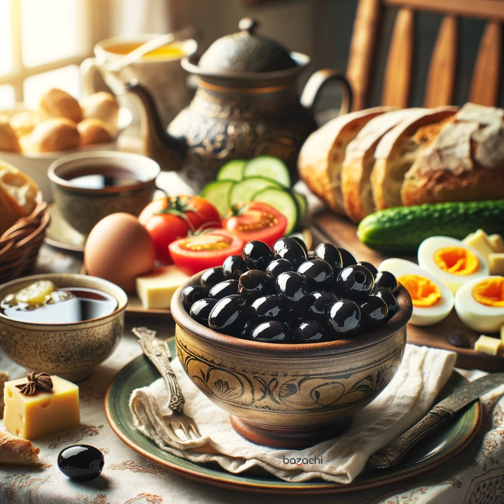 Koy Sefasi Gemlik Sele Natural Black Olive, 1.5KG
