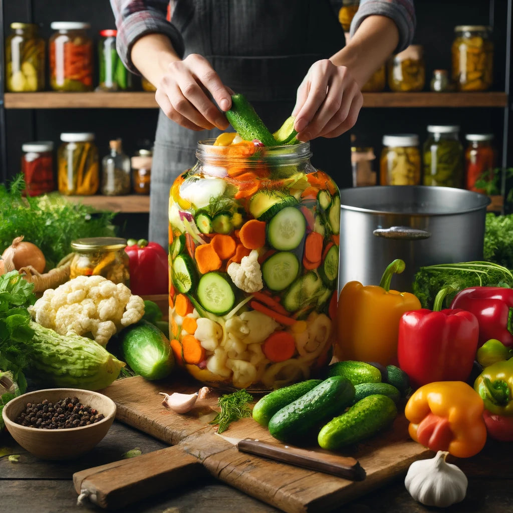 Larissa Mixed Pickles Vegetables (Karisik Tursu), 3000cc