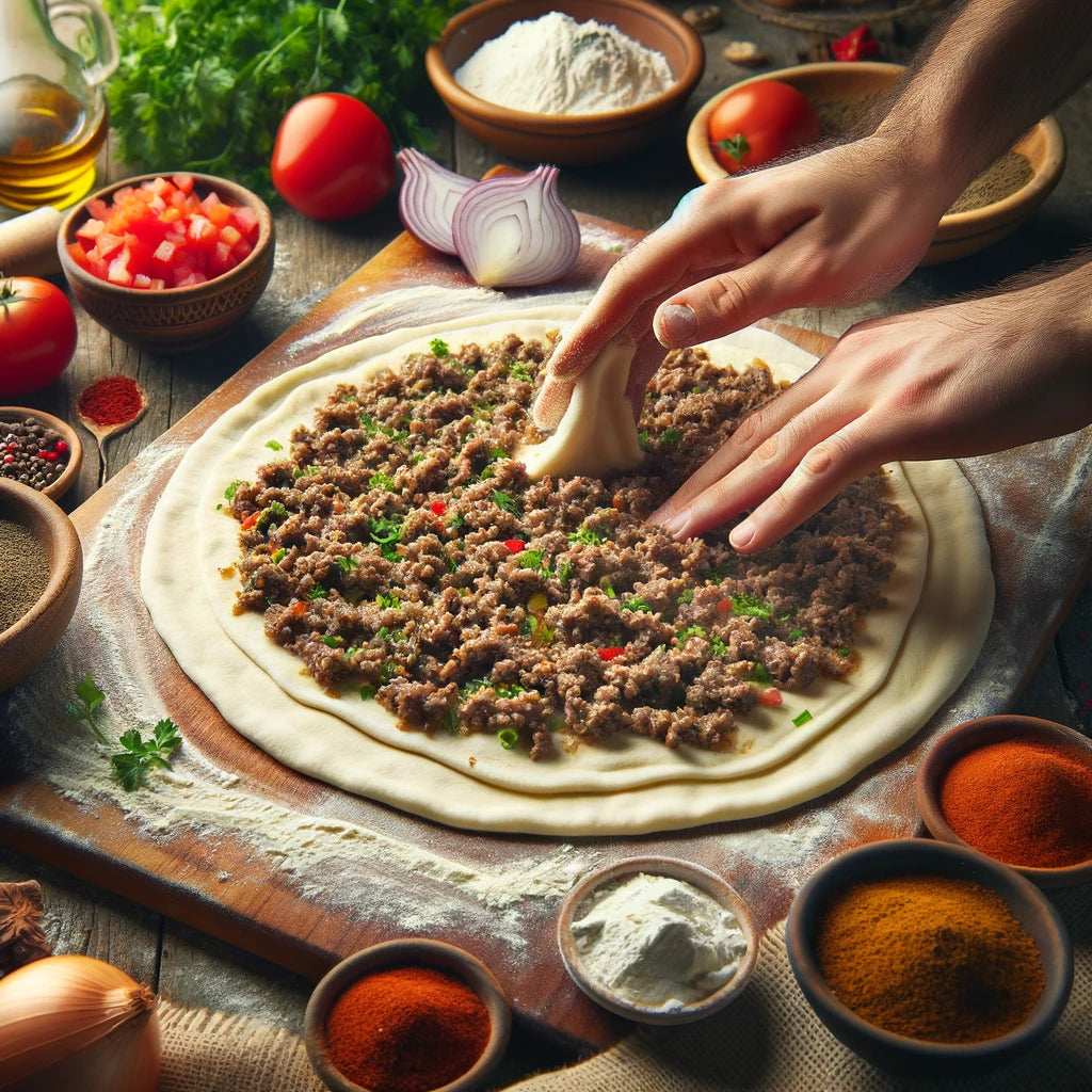 Endo's Turkish Pizza (Lahmacun), 10x200g - Frozen