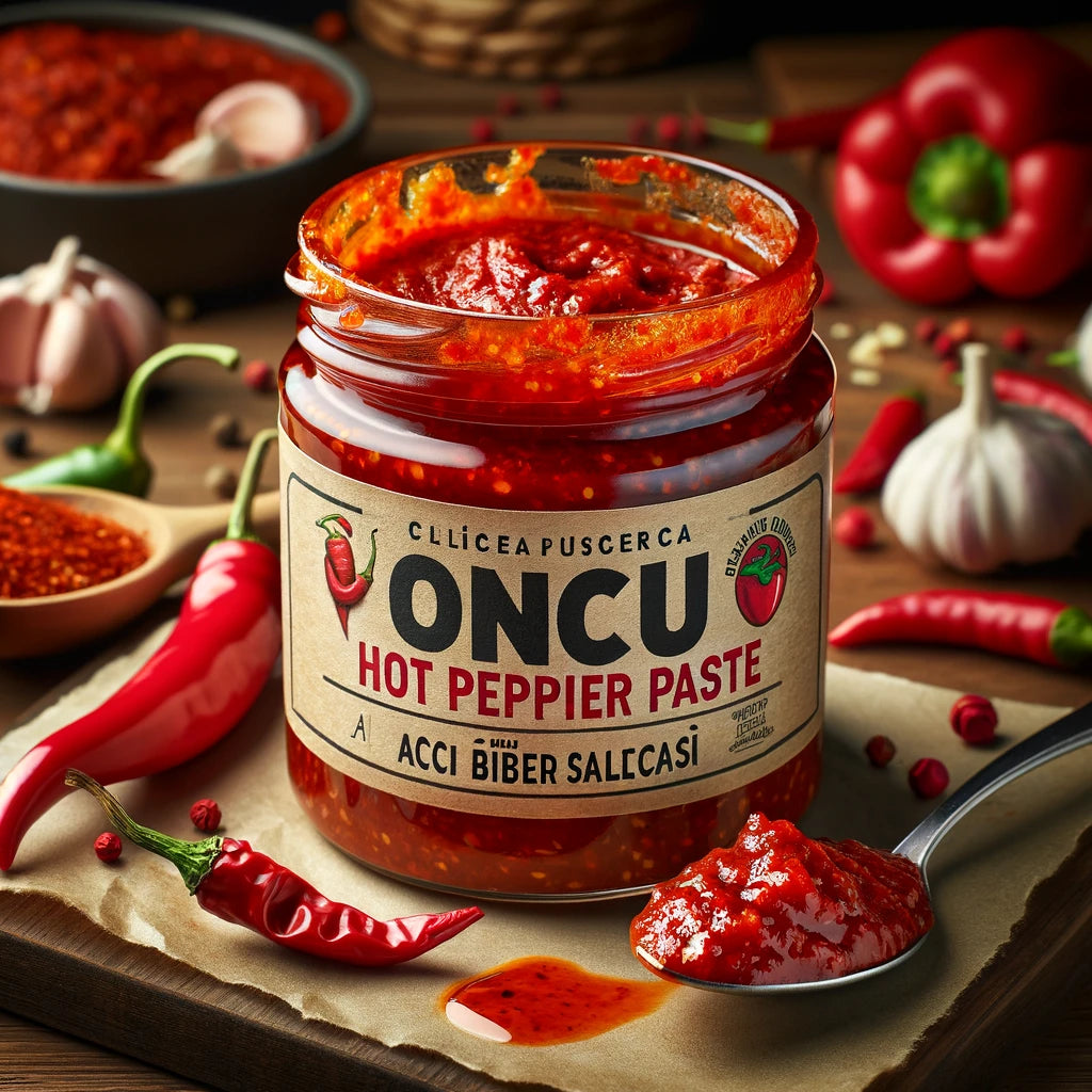 Oncu Hot Pepper Paste ( Aci Biber Salcasi ), 370g