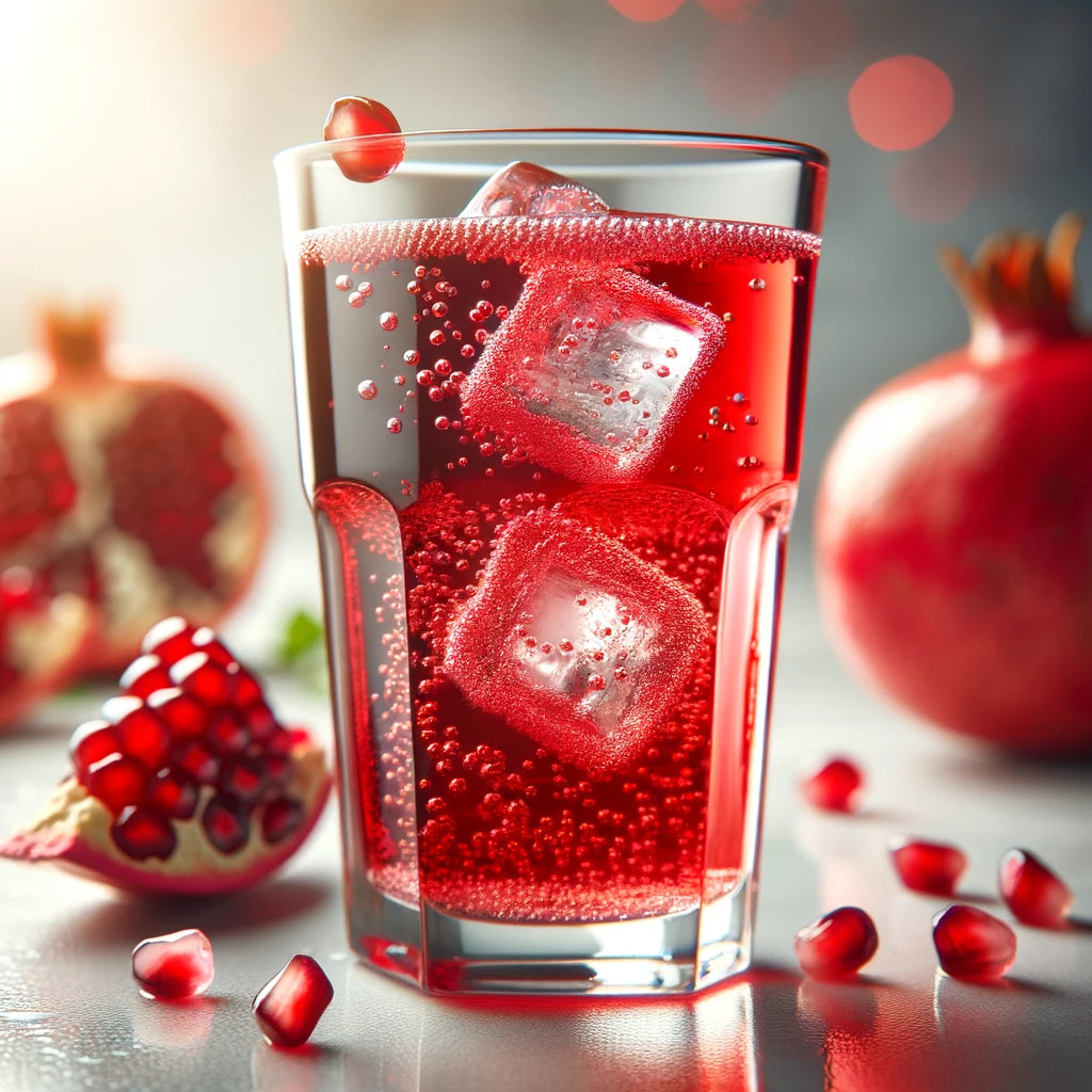 Sarikiz Extra Pomegranate Flavored Carbonated Mineral Drink (Nar Aromalı Maden Suyu) 200ml x 24