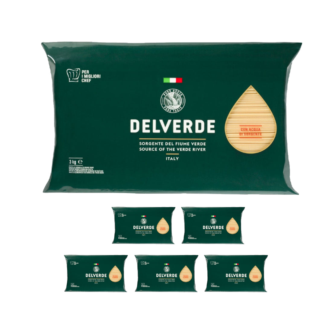 Delverde Spaghetti 3kg – Authentic Italian Taste!
