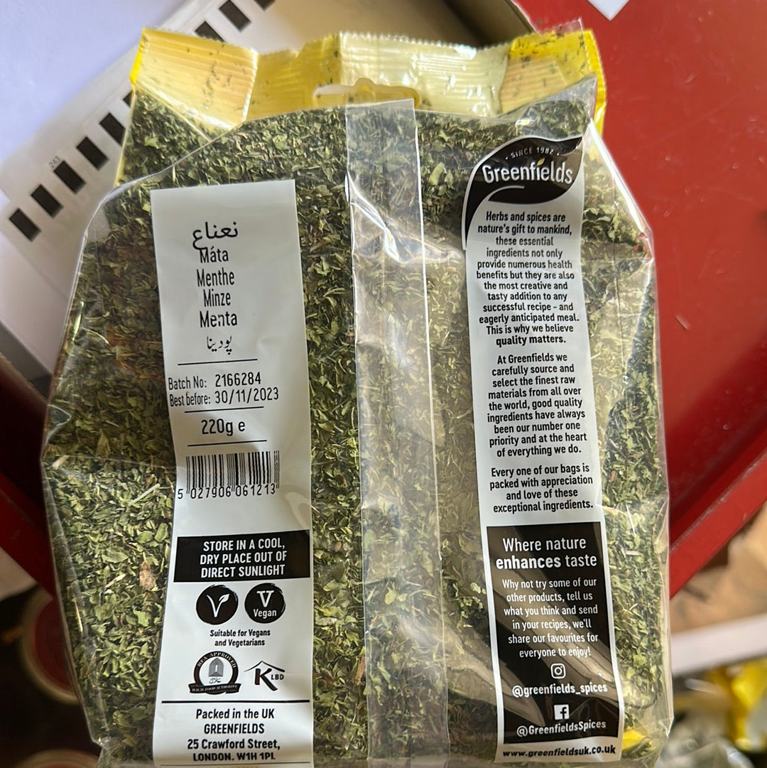 Greenfields Mint - 220g