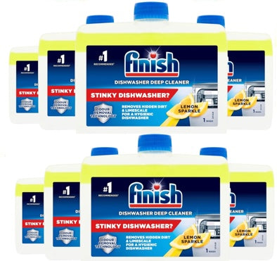 Finish Lemon Sparkle Dishwasher Cleaner, 250ml