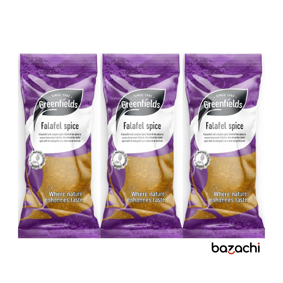 Greenfields Falafel Spice Blend - 75g x 3