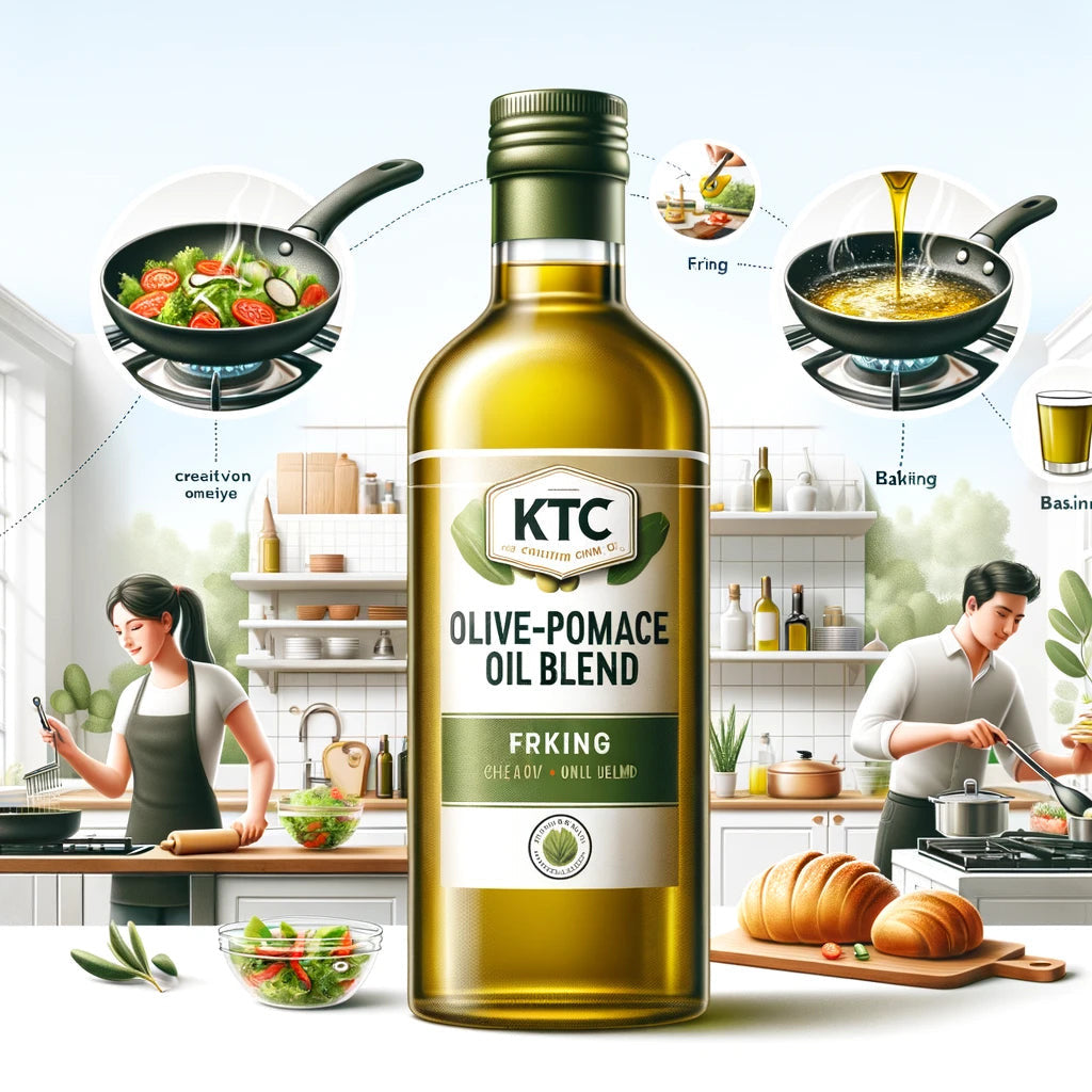 KTC Premium Quality Olive-Pomace Oil Blend, 5L