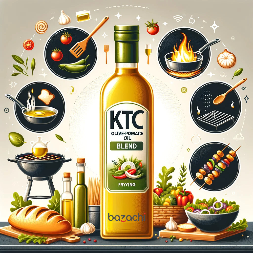 KTC Premium Quality Olive-Pomace Oil Blend, 5L