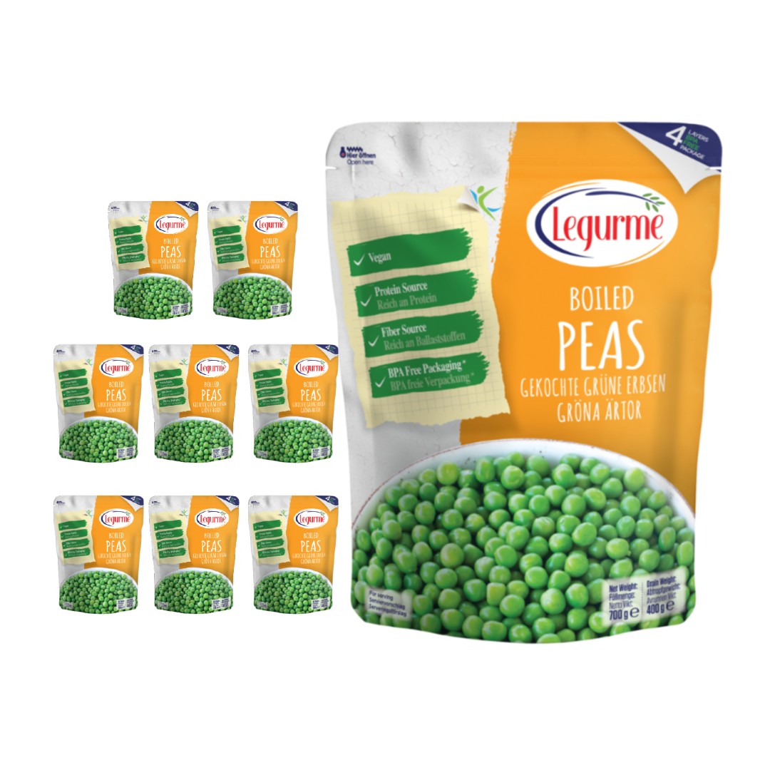 Legurme Boiled Greenpeas 700g