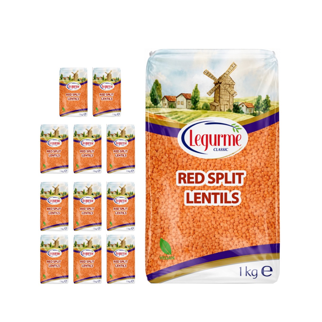 Legurme Red Split Lentils 1kg