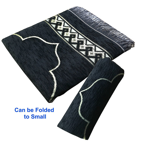 Mihrab Taffeta Portable Ottoman Prayer Rug