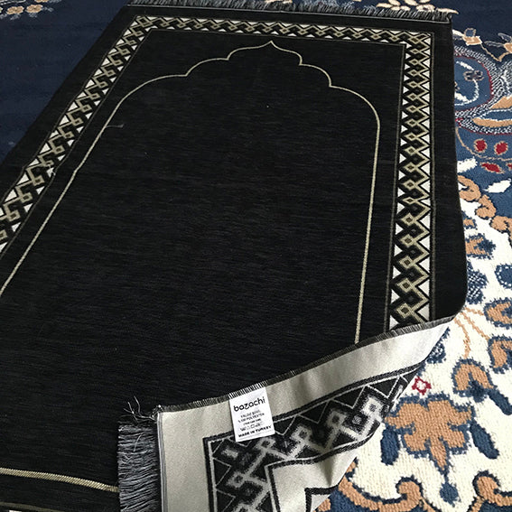 Mihrab Taffeta Portable Ottoman Prayer Rug