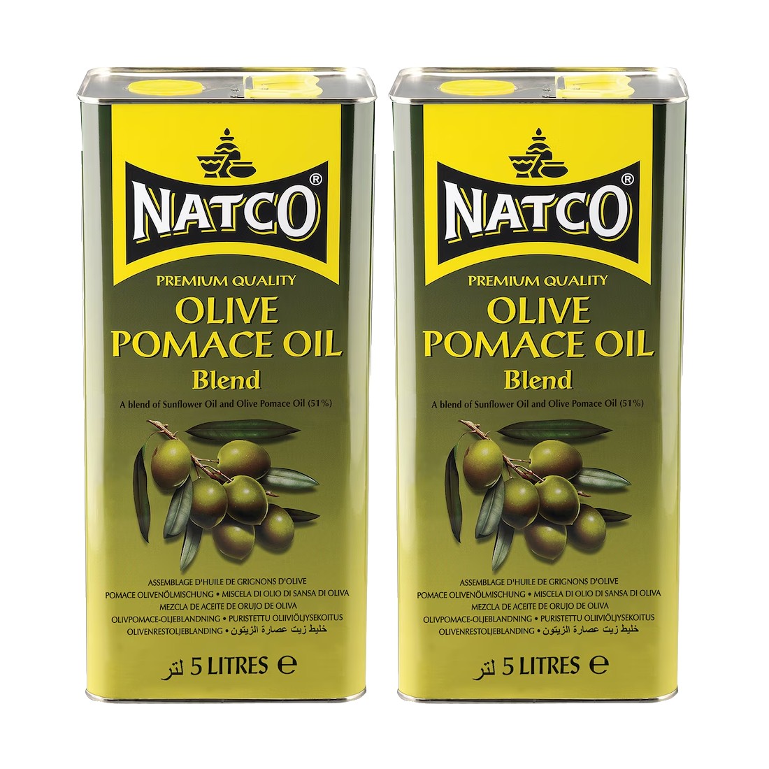 Natco Olive Pomace Oil Blend 5L