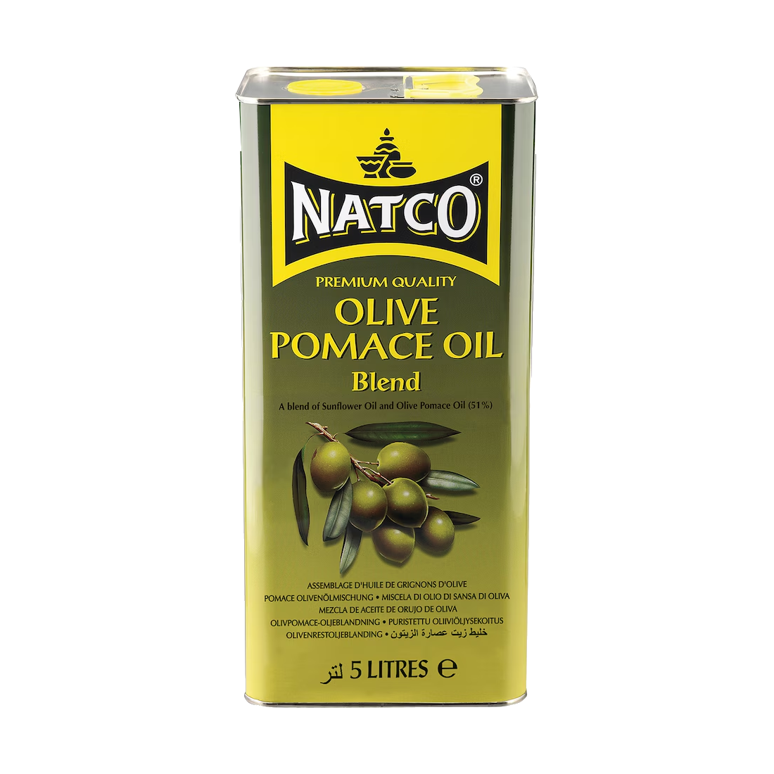 Natco Olive Pomace Oil Blend 5L