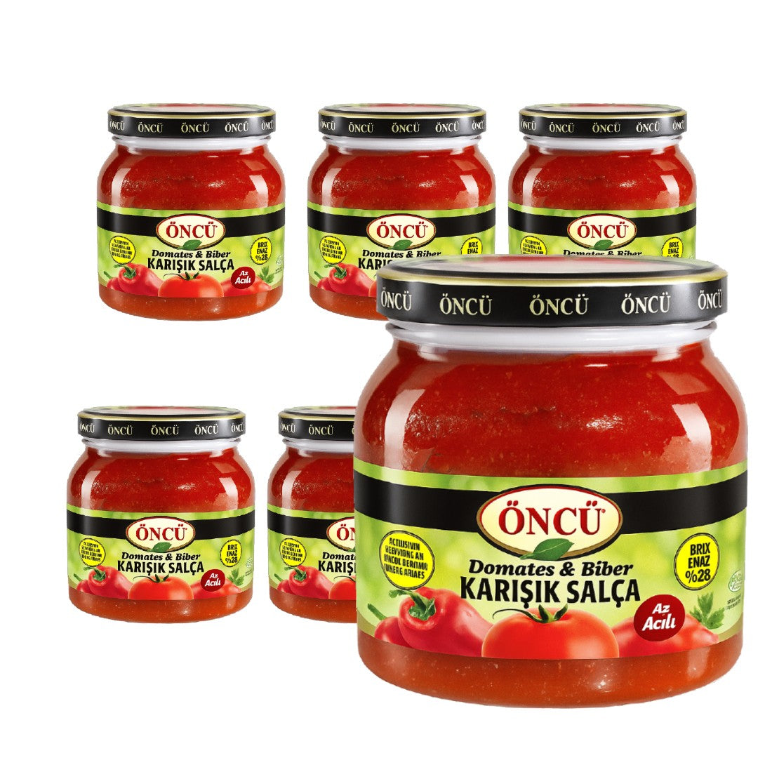 Oncu Tomato and Pepper Mixed Paste ( Karisik Salca ) 1600g