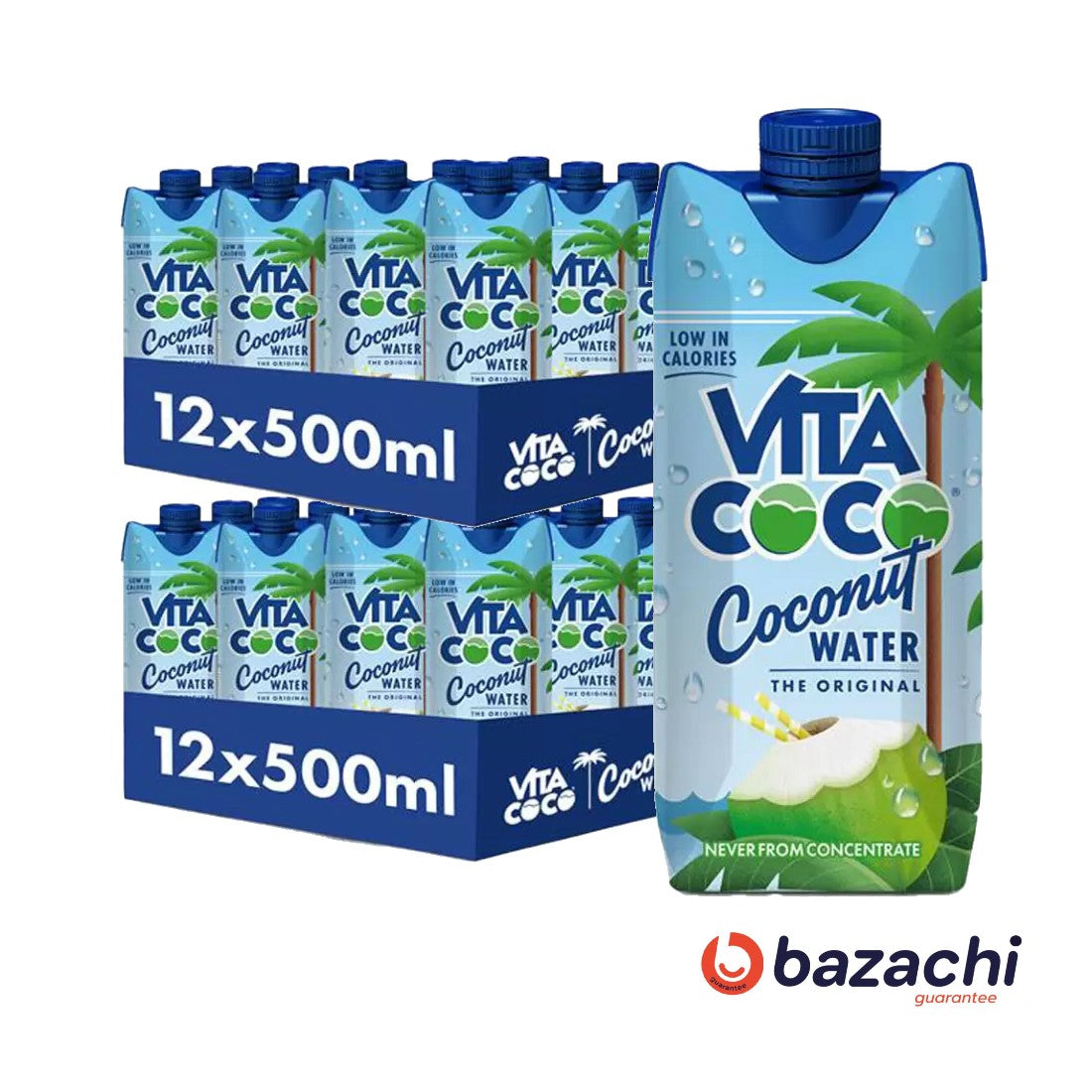 Vita Coco Original Coconut Water Multipack, 12x500 ml