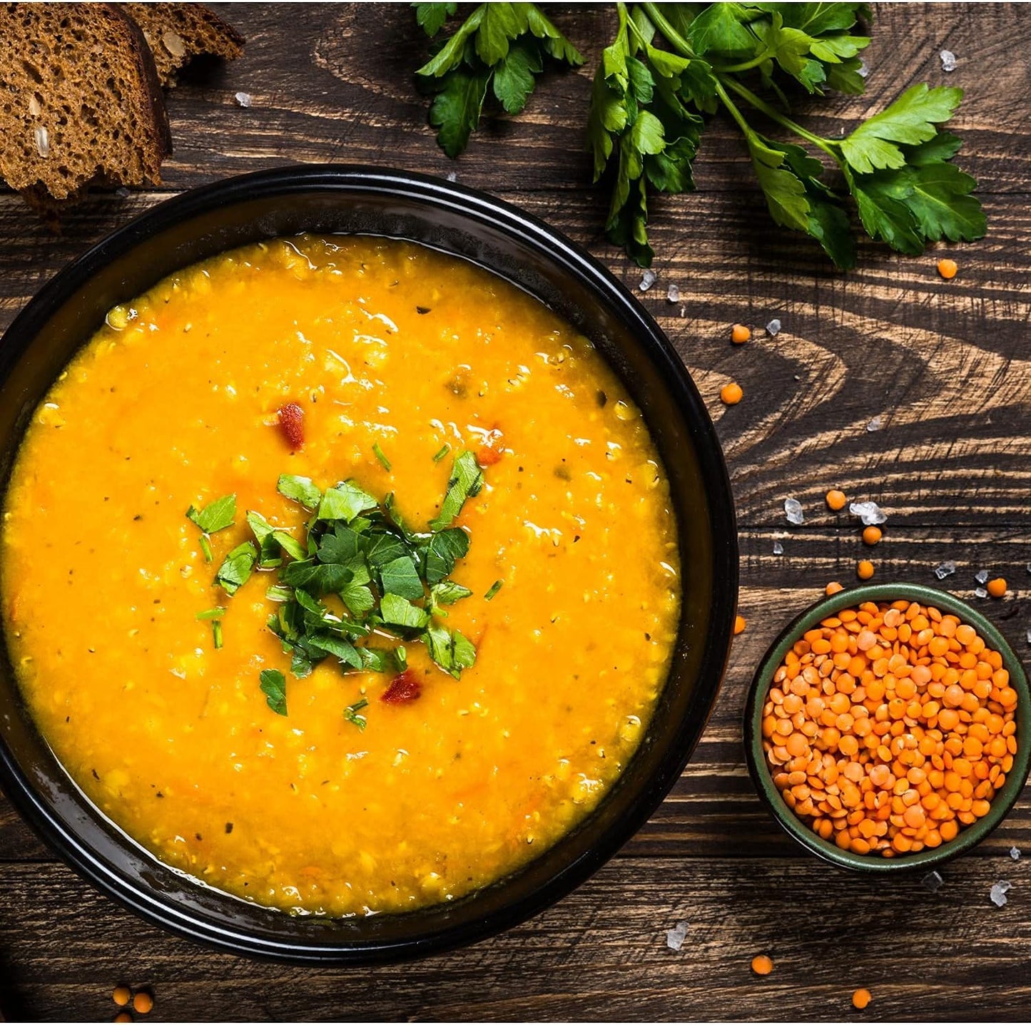 Certified Organic GMO Free Red Lentil Split 1 kg