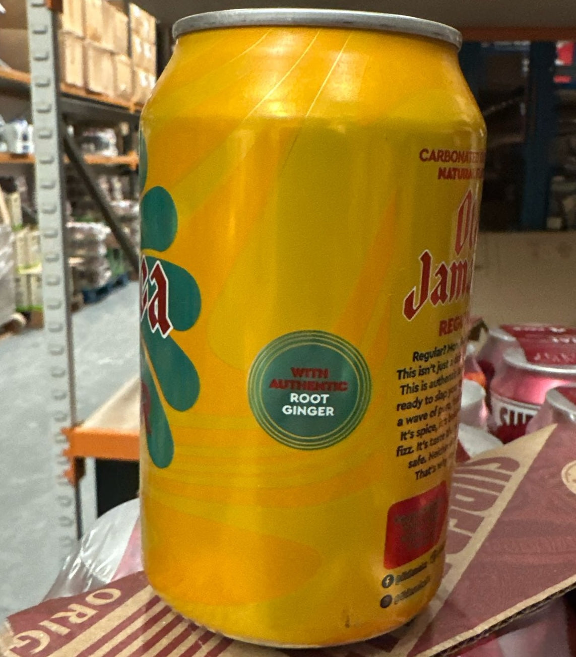 Old Jamaica Ginger Beer Carbonated Soft Drinks, 330ml