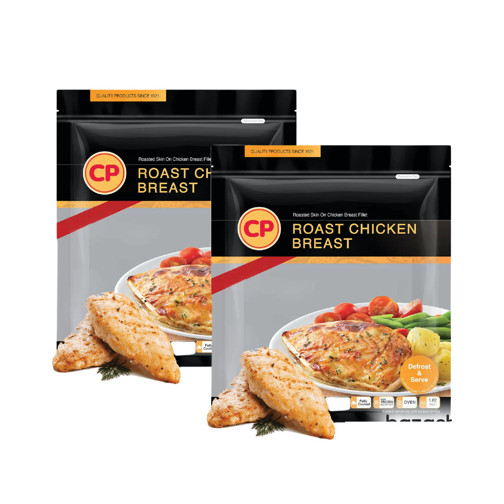 Fully Cooked Roasted Halal Chicken Breast, 1.62kg