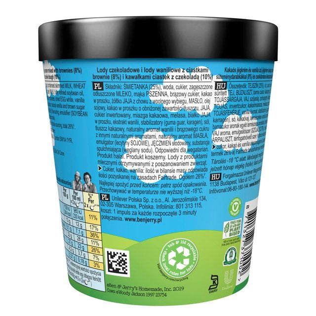 Ben & Jerry's Half Baked Chocolate Vanilla Ice Cream