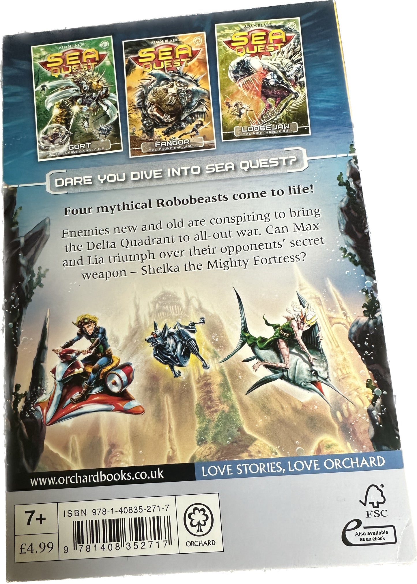 SEA QUEST : Shelka The mighty fortress