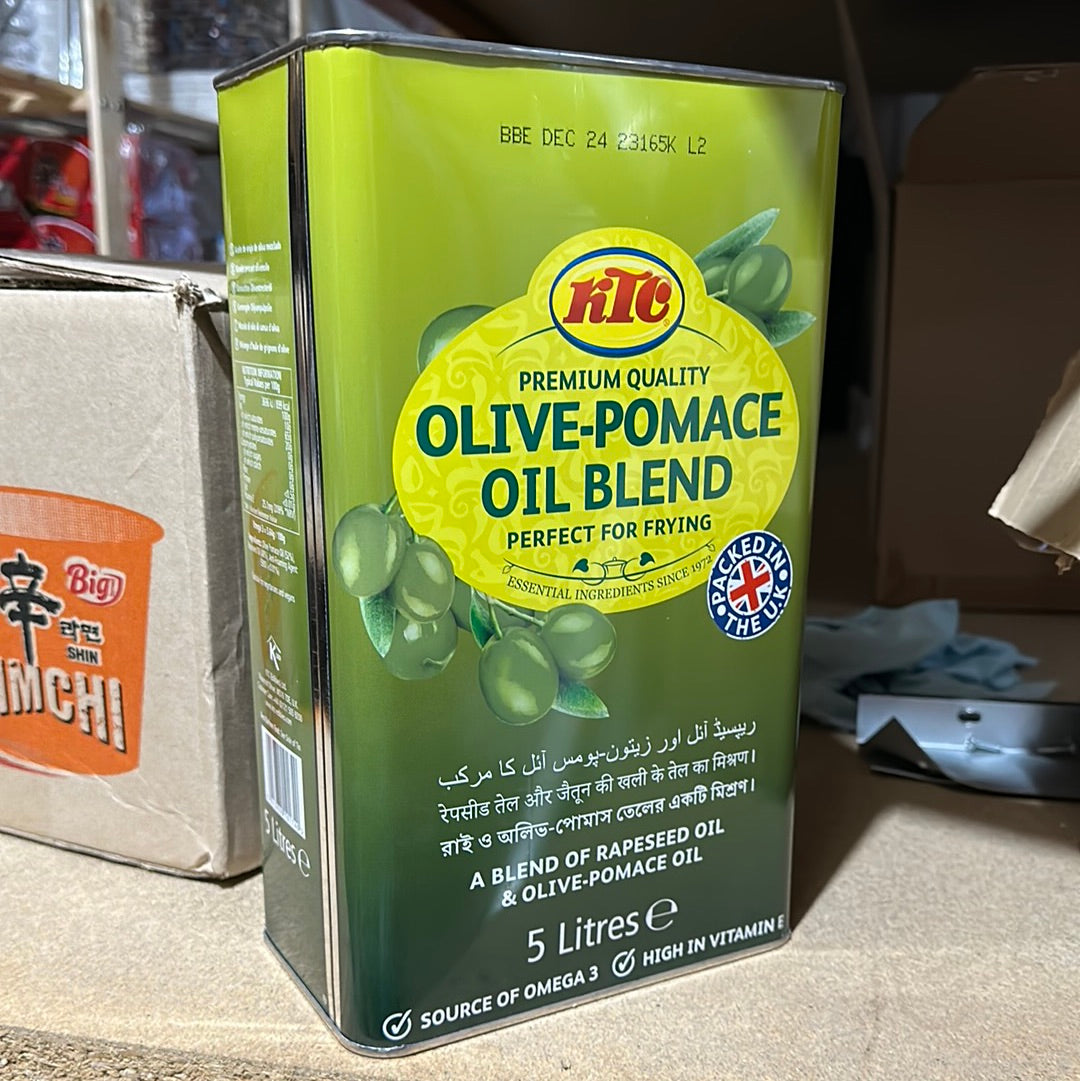 KTC Premium Quality Olive-Pomace Oil Blend 5 L