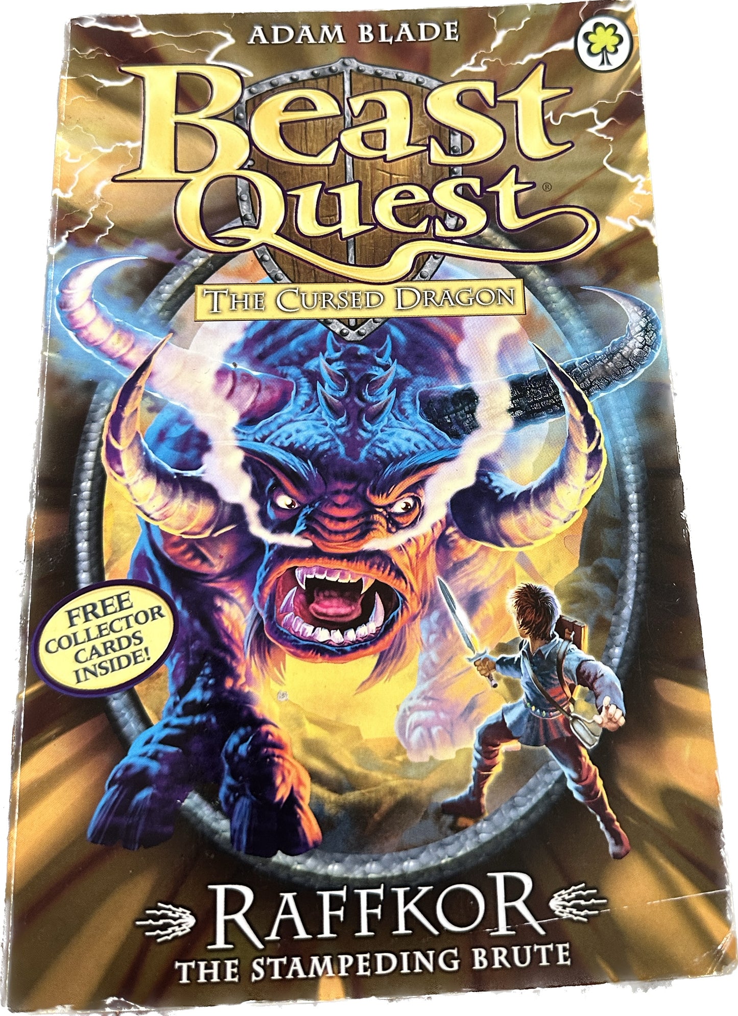 BEAST QUEST The cursed dragon : Raffkor the stampeding Brute